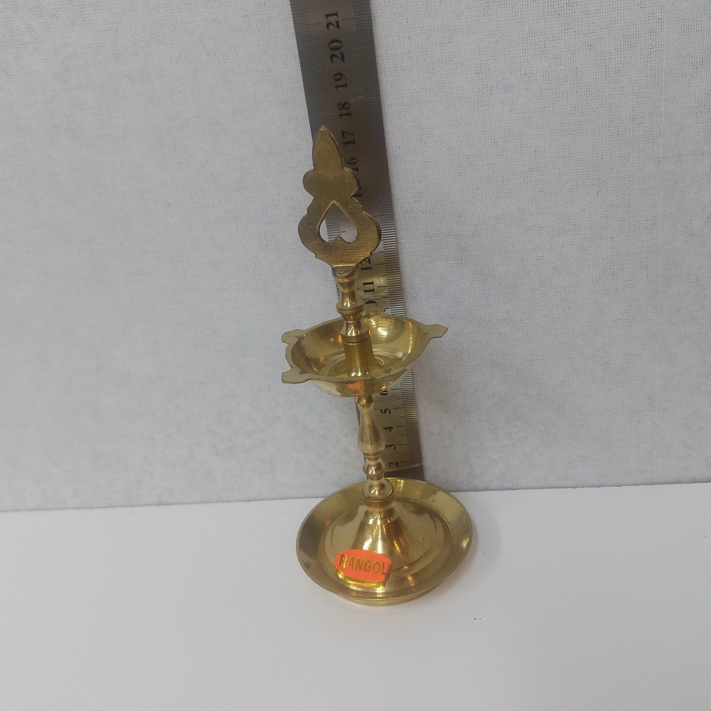 Brass Vel Kuthu Vilakku / Vengala Vel Kuthu Vilakku (Pair)