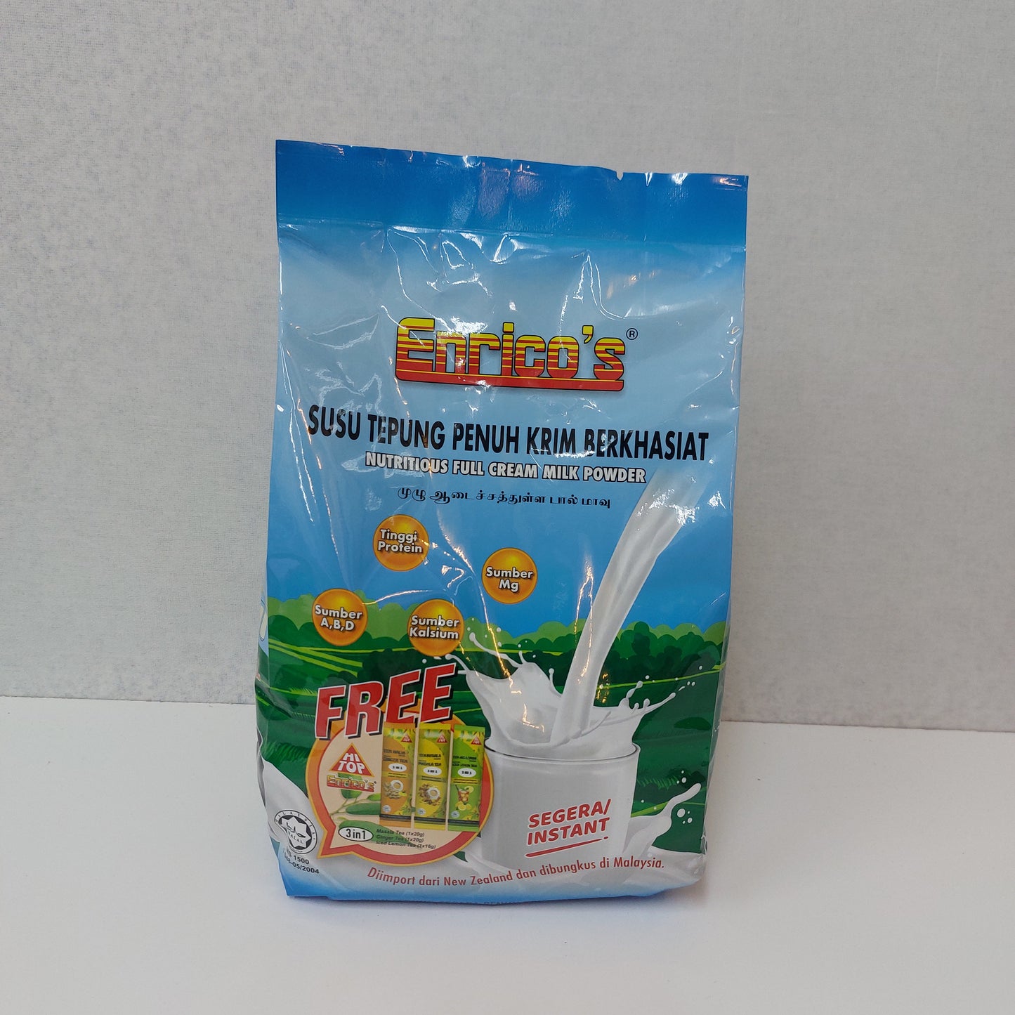 Enrico's Nutritious full Cream Milk Powder / Susu Tepung Penuh Krim Berkhasiat