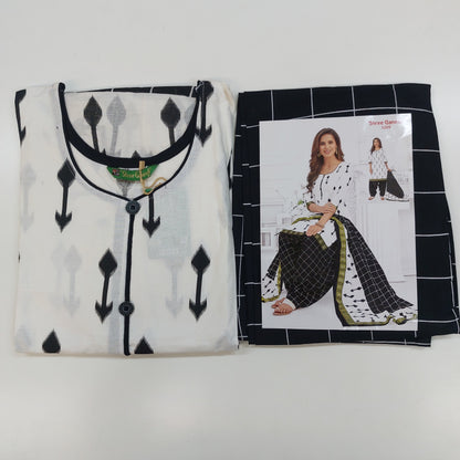 Shree Ganesh Pure Cotton Readymade Punjabi Suit / Salwar Suit.