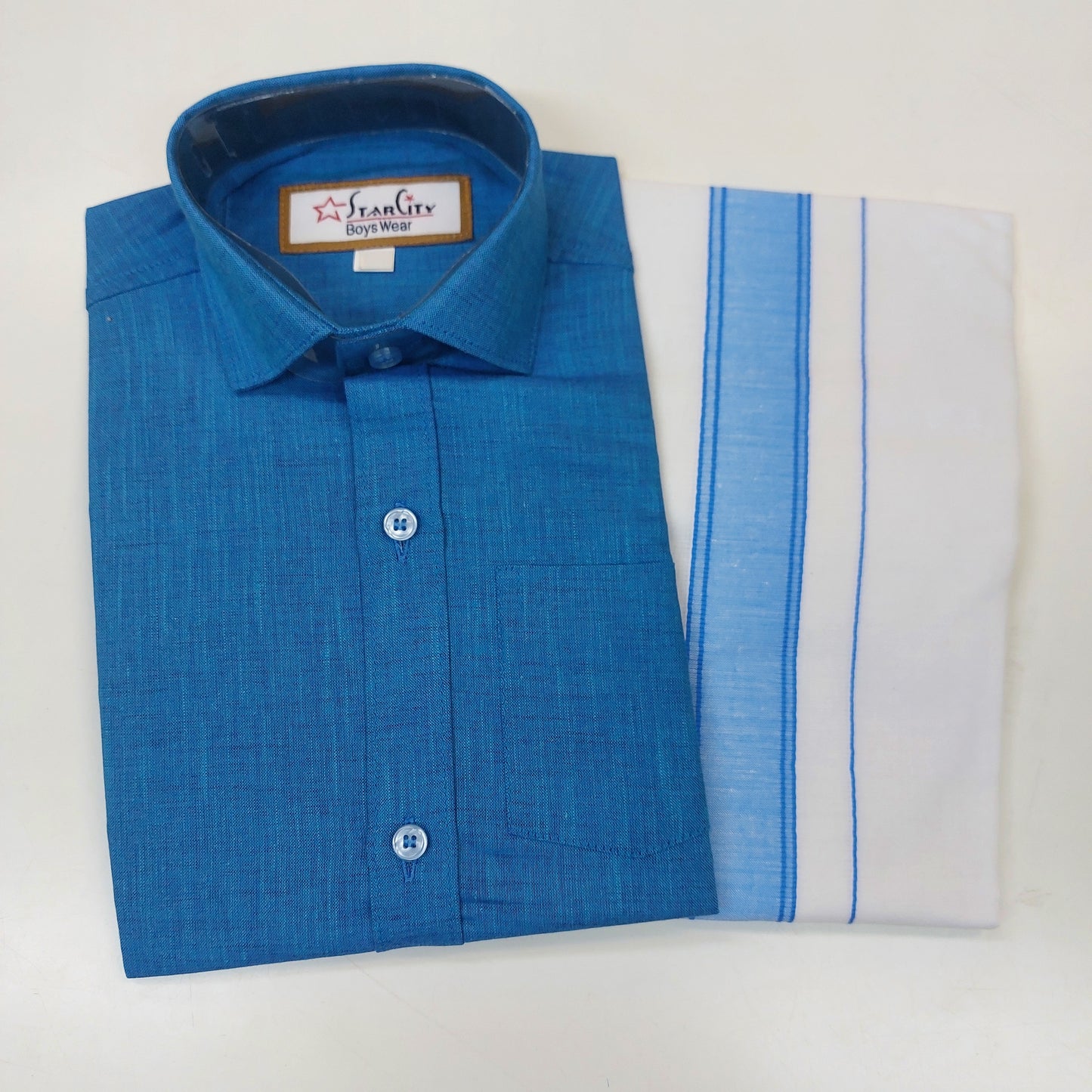 Little Star Kids Matching Dhoti Set / Boys Matching Dhoti and Shirt set