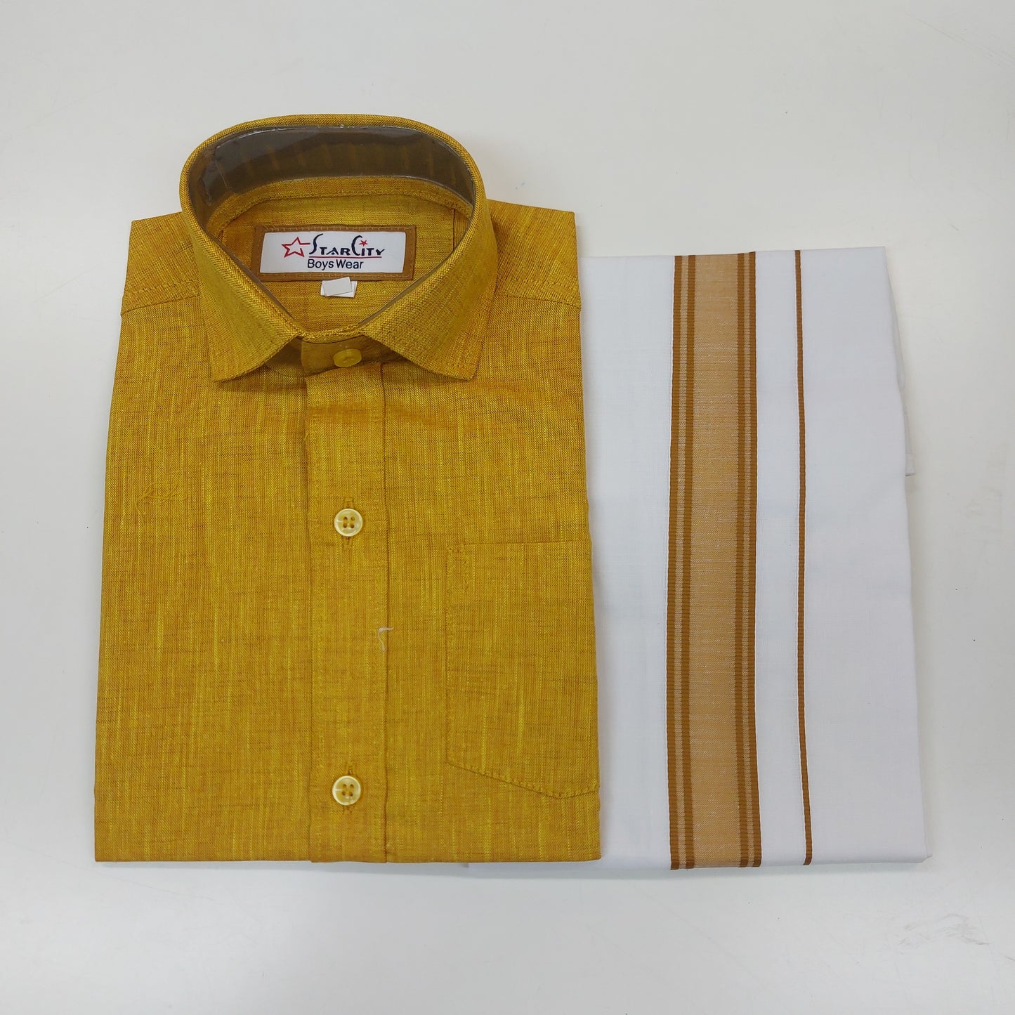 Little Star Kids Matching Dhoti Set / Boys Matching Dhoti and Shirt set