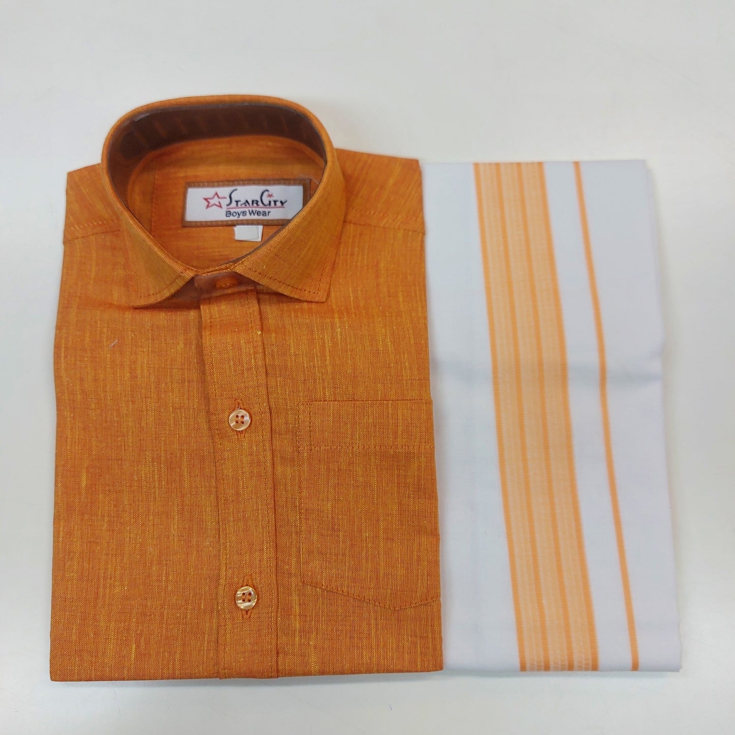 Little Star Kids Matching Dhoti Set / Boys Matching Dhoti and Shirt set