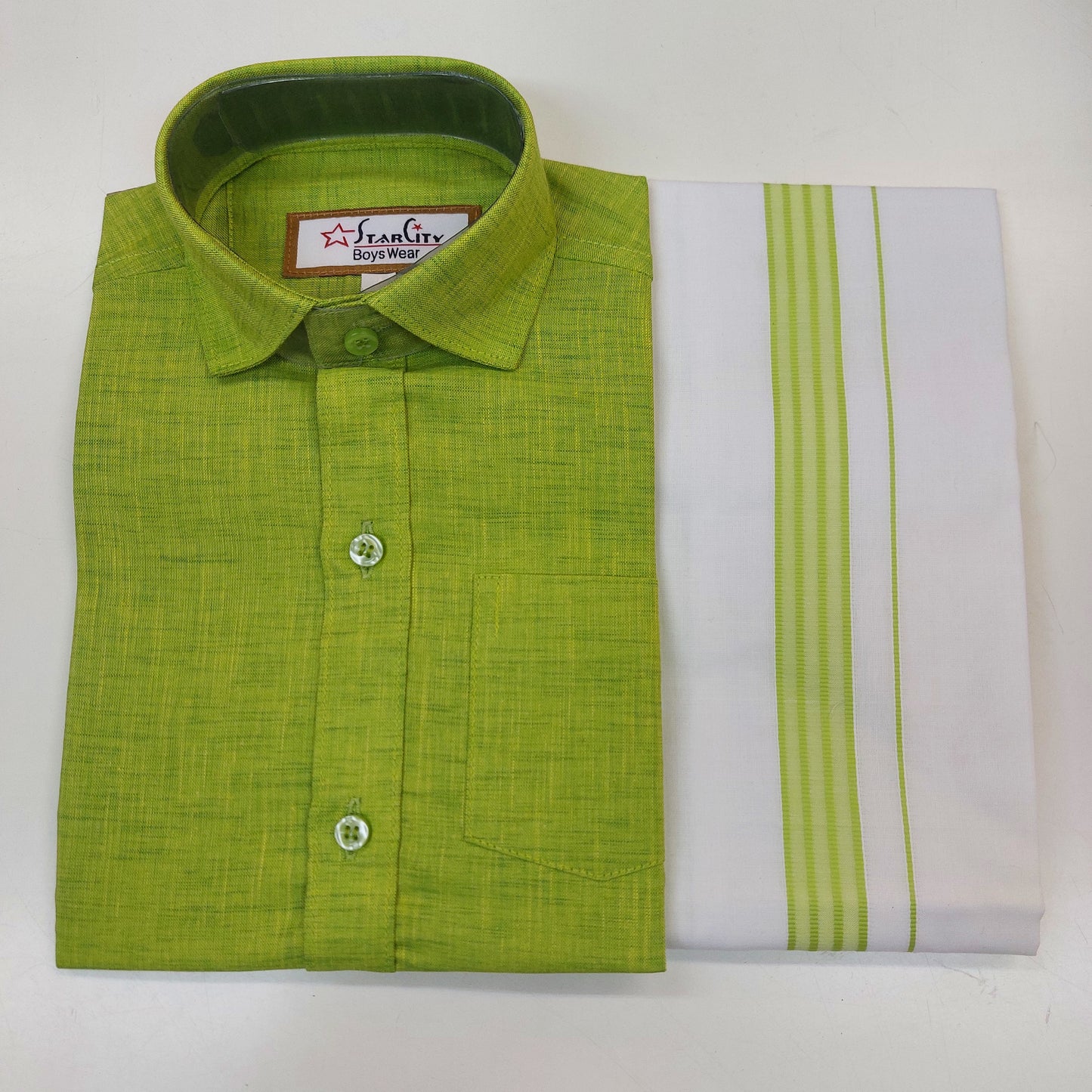 Little Star Kids Matching Dhoti Set / Boys Matching Dhoti and Shirt set