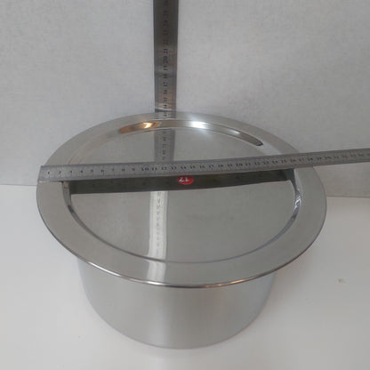 Curry Pot Stainless Steel with Lid /