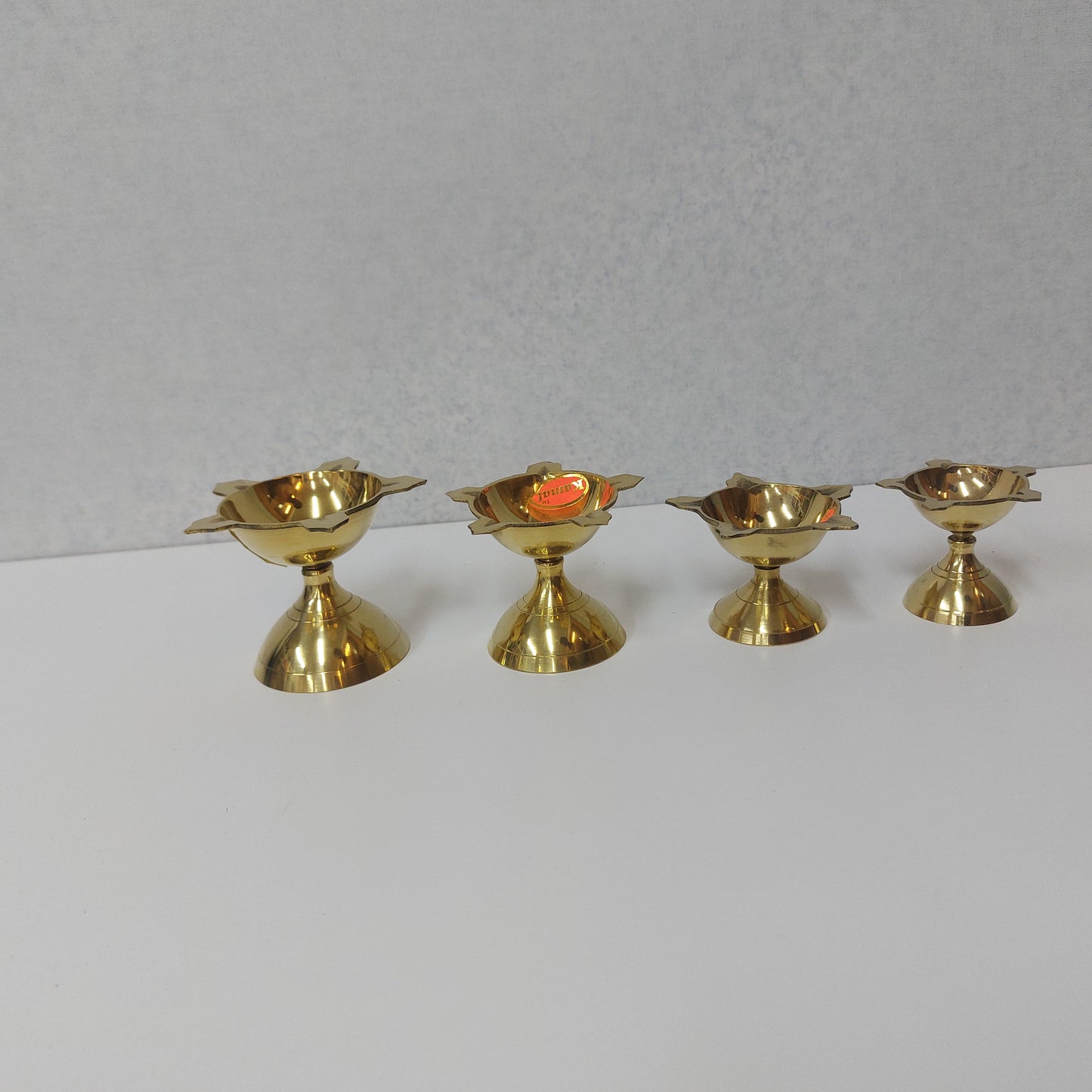 Brass Five Face Star Agal Vilakku / Five Face Deeba Vilakku