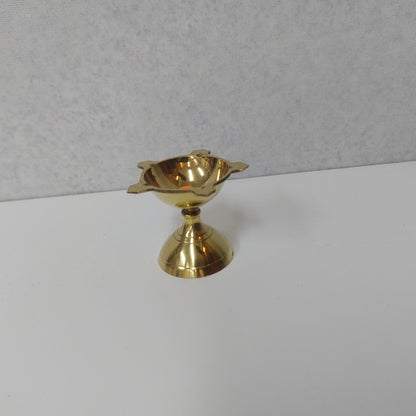 Brass Five Face Star Agal Vilakku / Five Face Deeba Vilakku