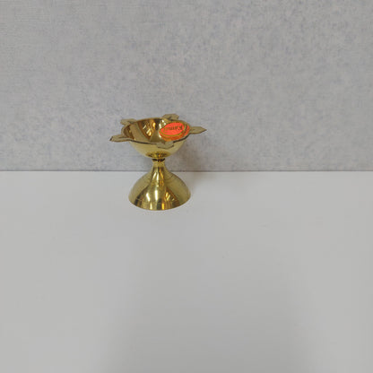 Brass Five Face Star Agal Vilakku / Five Face Deeba Vilakku
