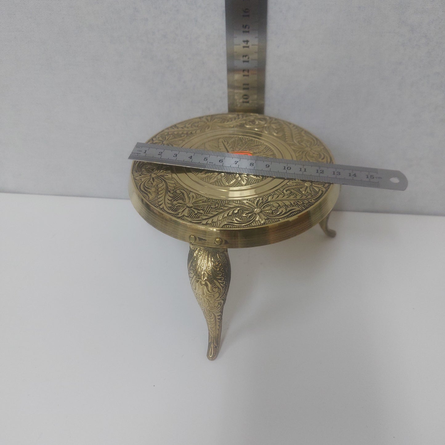 Brass Mukkali Stand / Brass Pooja Chowki