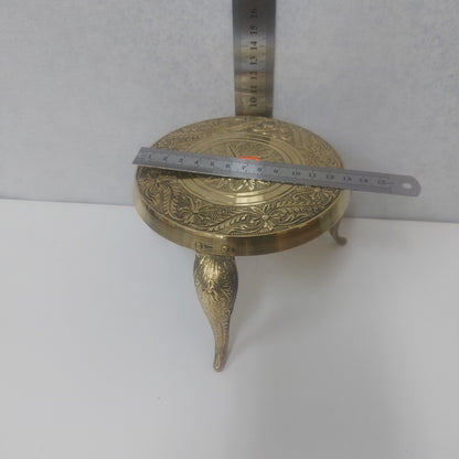 Brass Mukkali Stand / Brass Pooja Chowki
