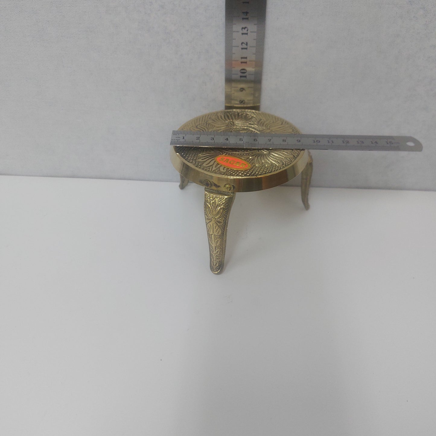 Brass Mukkali Stand / Brass Pooja Chowki