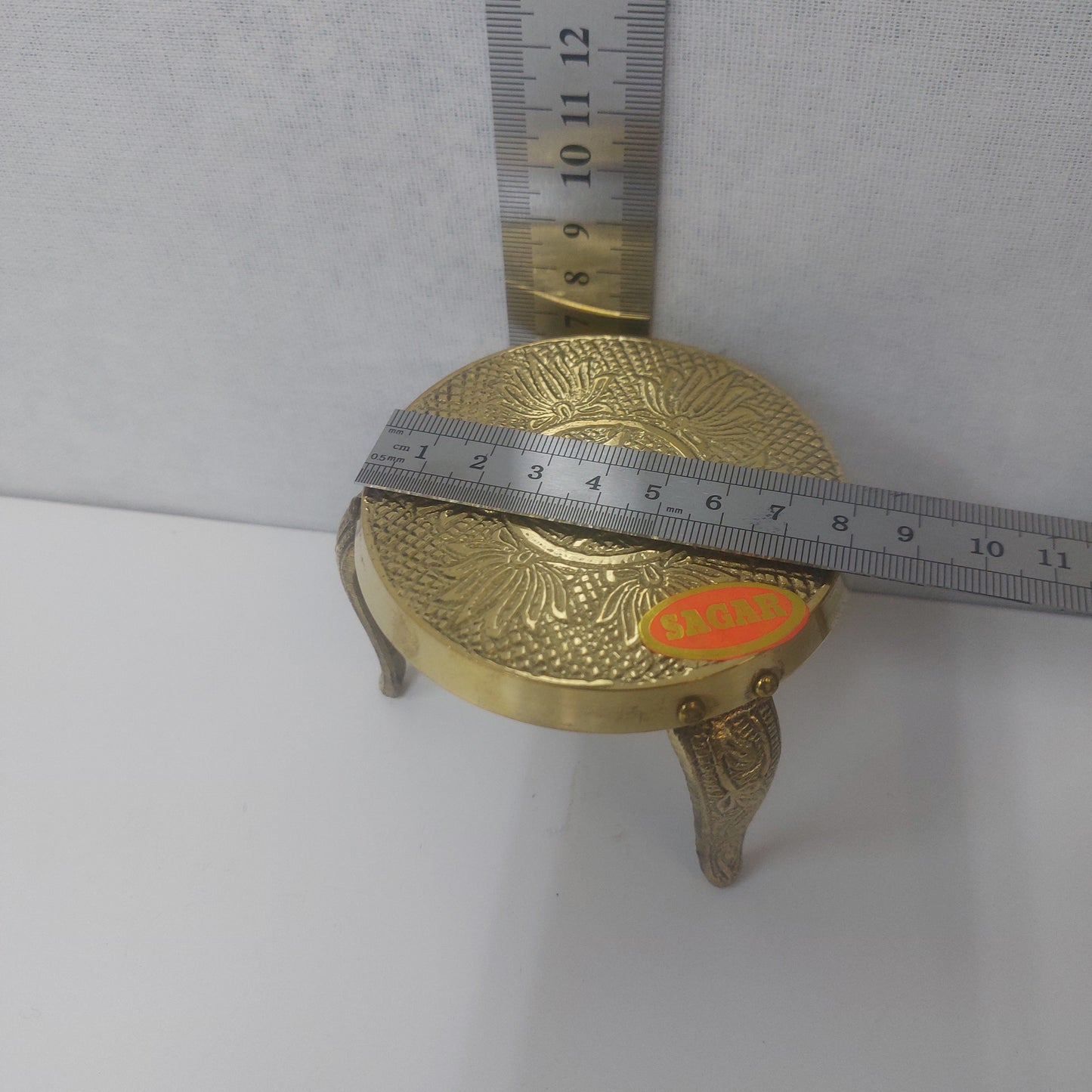 Brass Mukkali Stand / Brass Pooja Chowki
