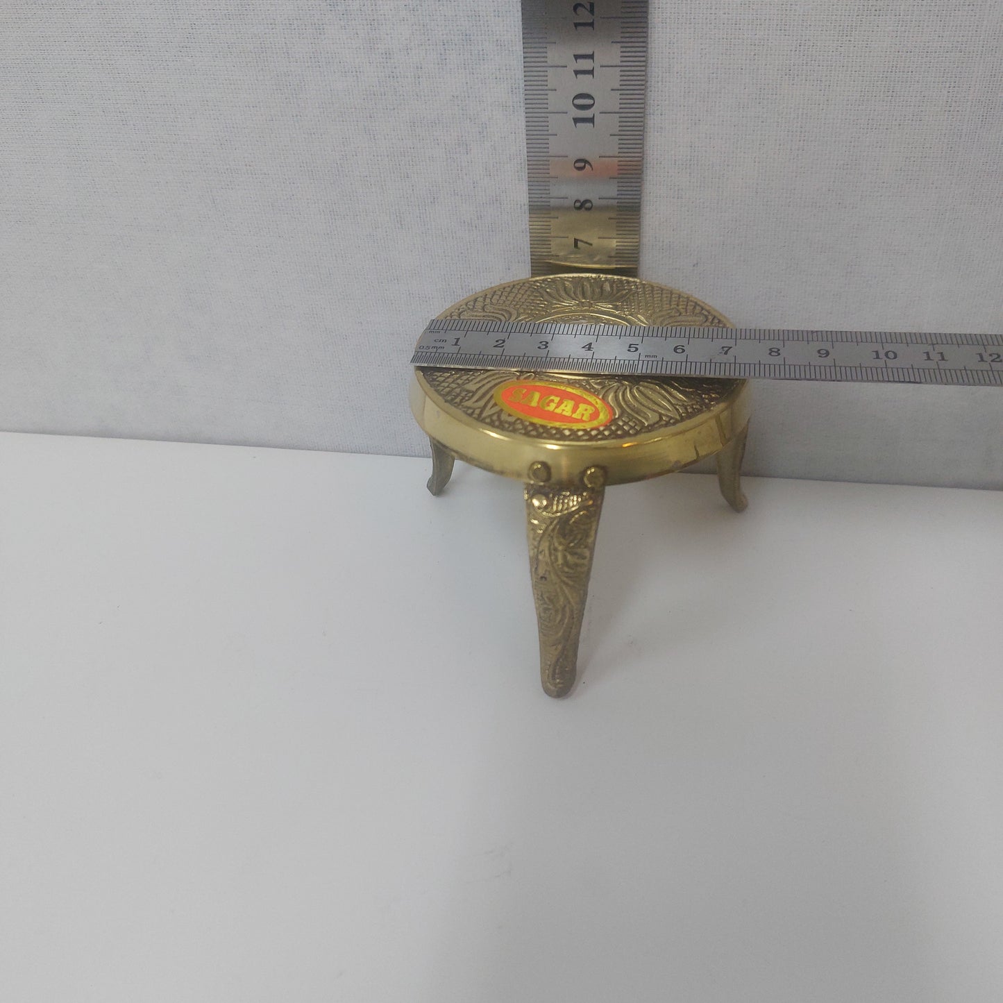 Brass Mukkali Stand / Brass Pooja Chowki