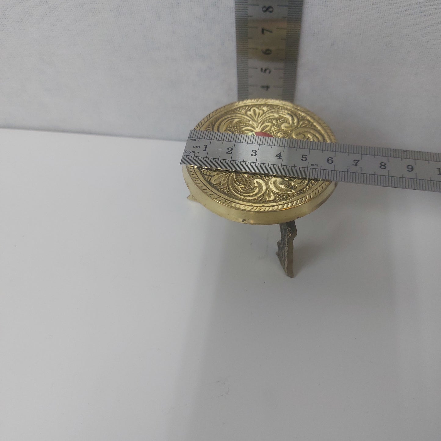 Brass Mukkali Stand / Brass Pooja Chowki