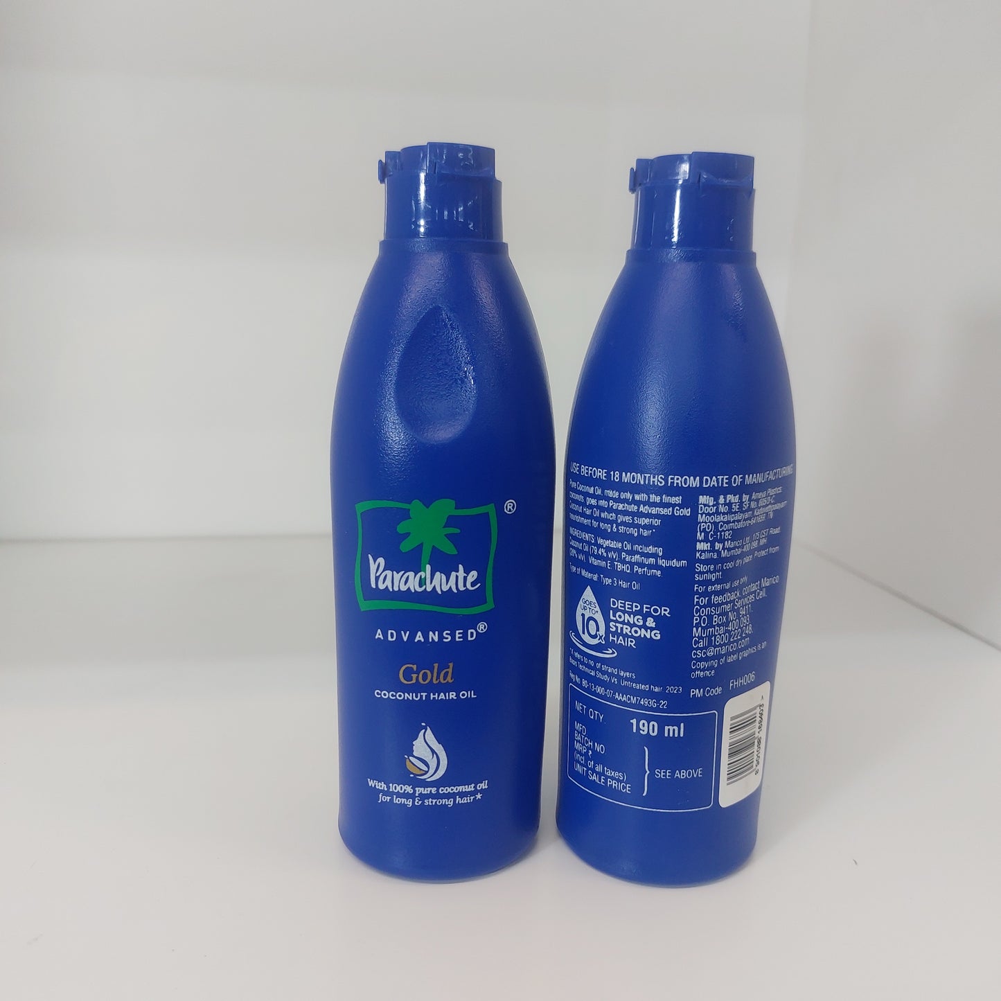 Parachute Advansed Gold Coconut Hair Oil 190ml