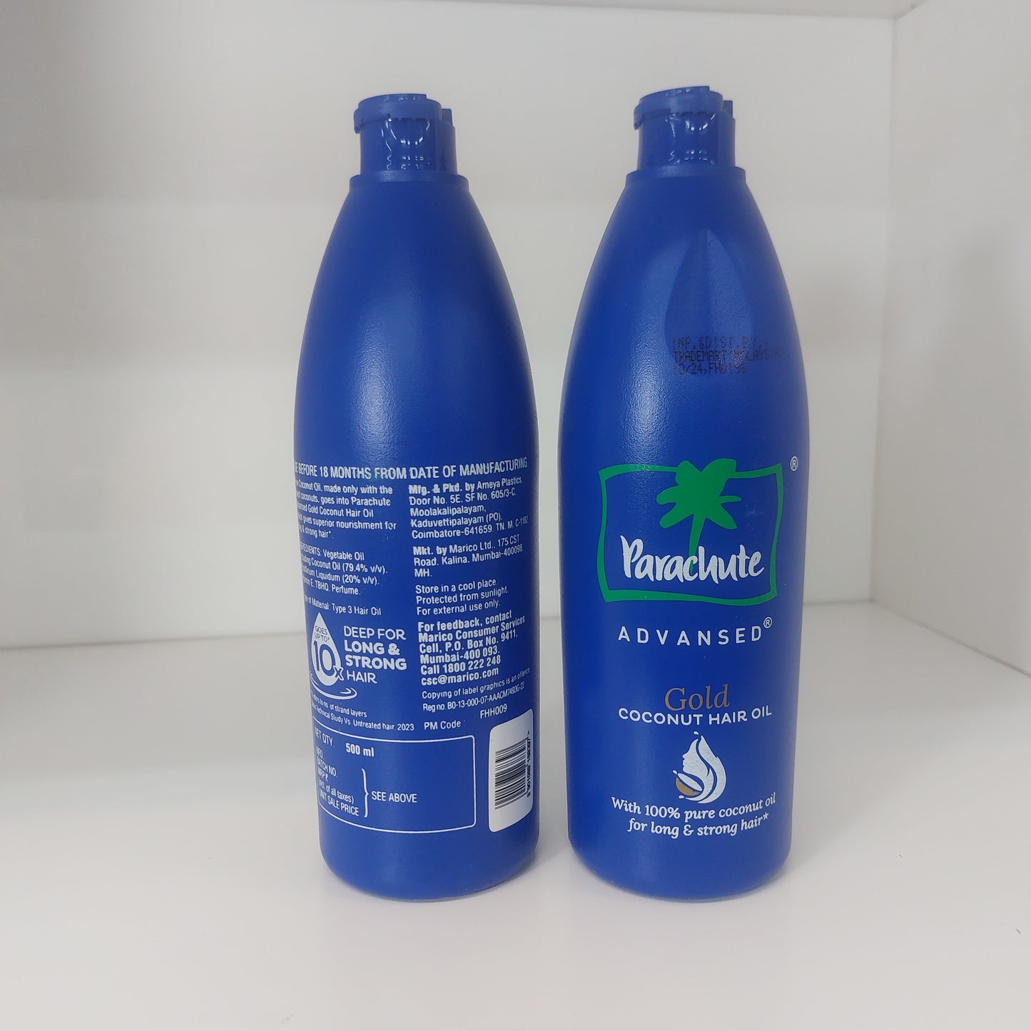 Parachute Advansed Gold Coconut Hair Oil 500ml
