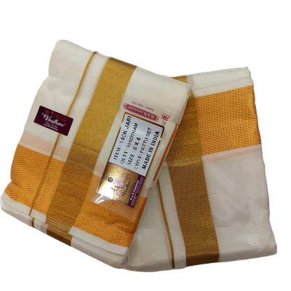 Vinotham Pattu Veshti Set (8 X 4)