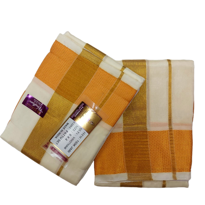 Vinotham Pattu Veshti Set (8 X 4)