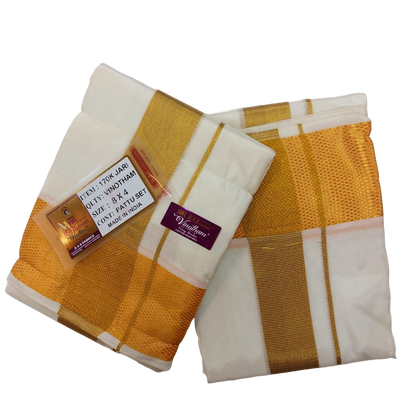 Vinotham Pattu Veshti Set (8 X 4)