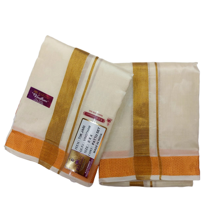 Vinotham Pattu Veshti Set (8 X 4)