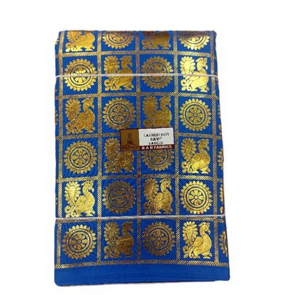Lakshmi Devi Polyester Printed Samy Sarees (2,3,4,5 MTR)