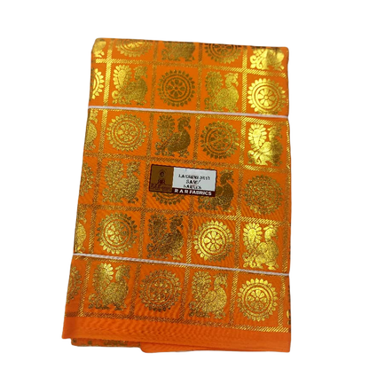 Lakshmi Devi Polyester Printed Samy Sarees (2,3,4,5 MTR)